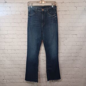 MOTHER Ankle & Cropped Jeans - Deep Indigo